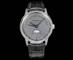 Vacheron Constantin Patrimony Cal.2460 R31L/1 Movement 42.5mm Italian Leather Strap Grey Face Watch
